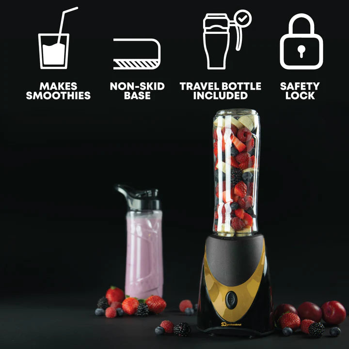 SQ Professional Twist-n-Blitz Nutrient Extractor -Black-Gold