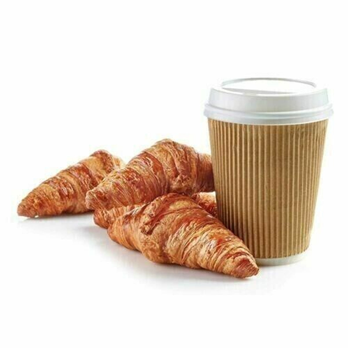Disposable Cups With Lid 8 Oz - 200 Pcs
