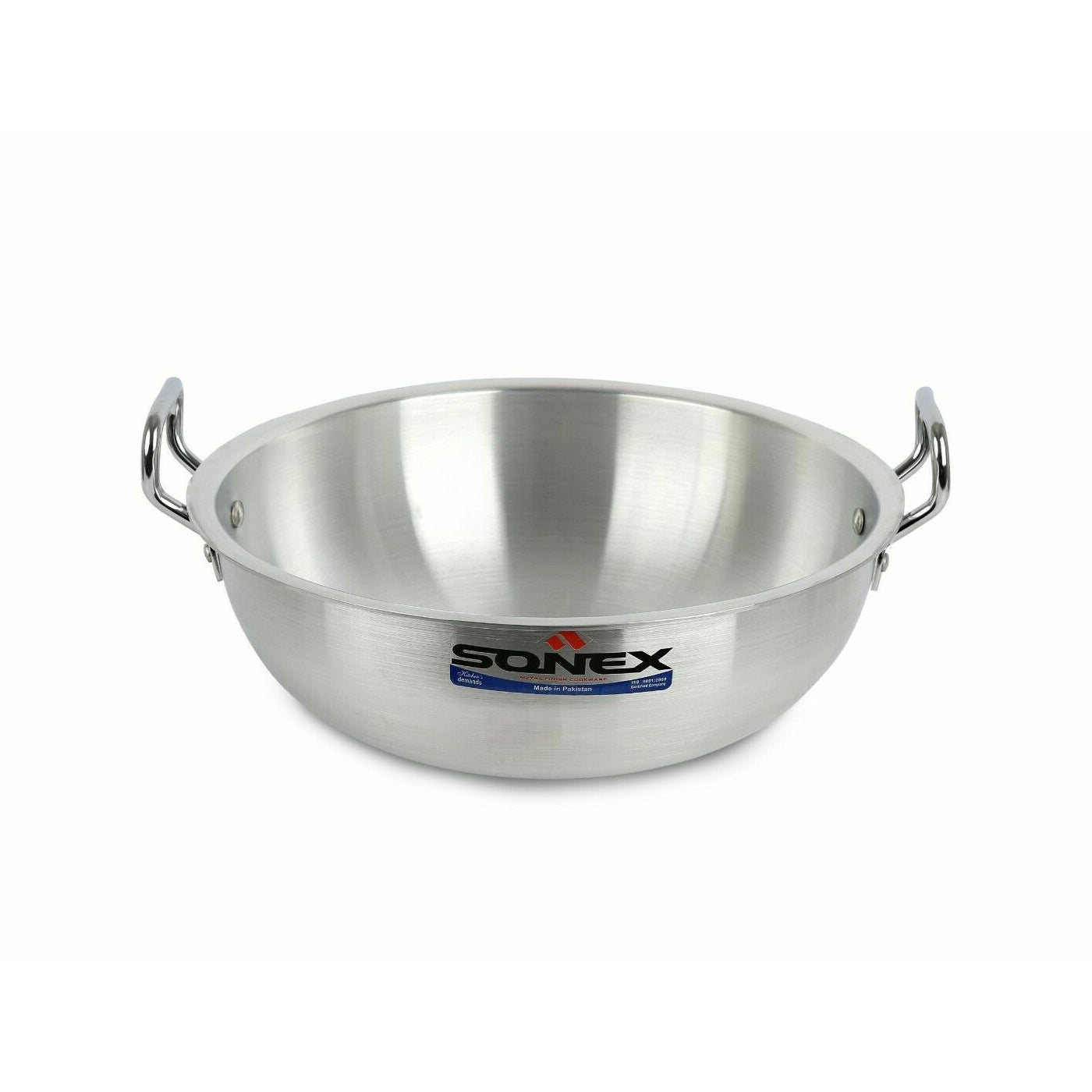 Sonex Aluminium Round Wok/Kadai 5 Pc Set