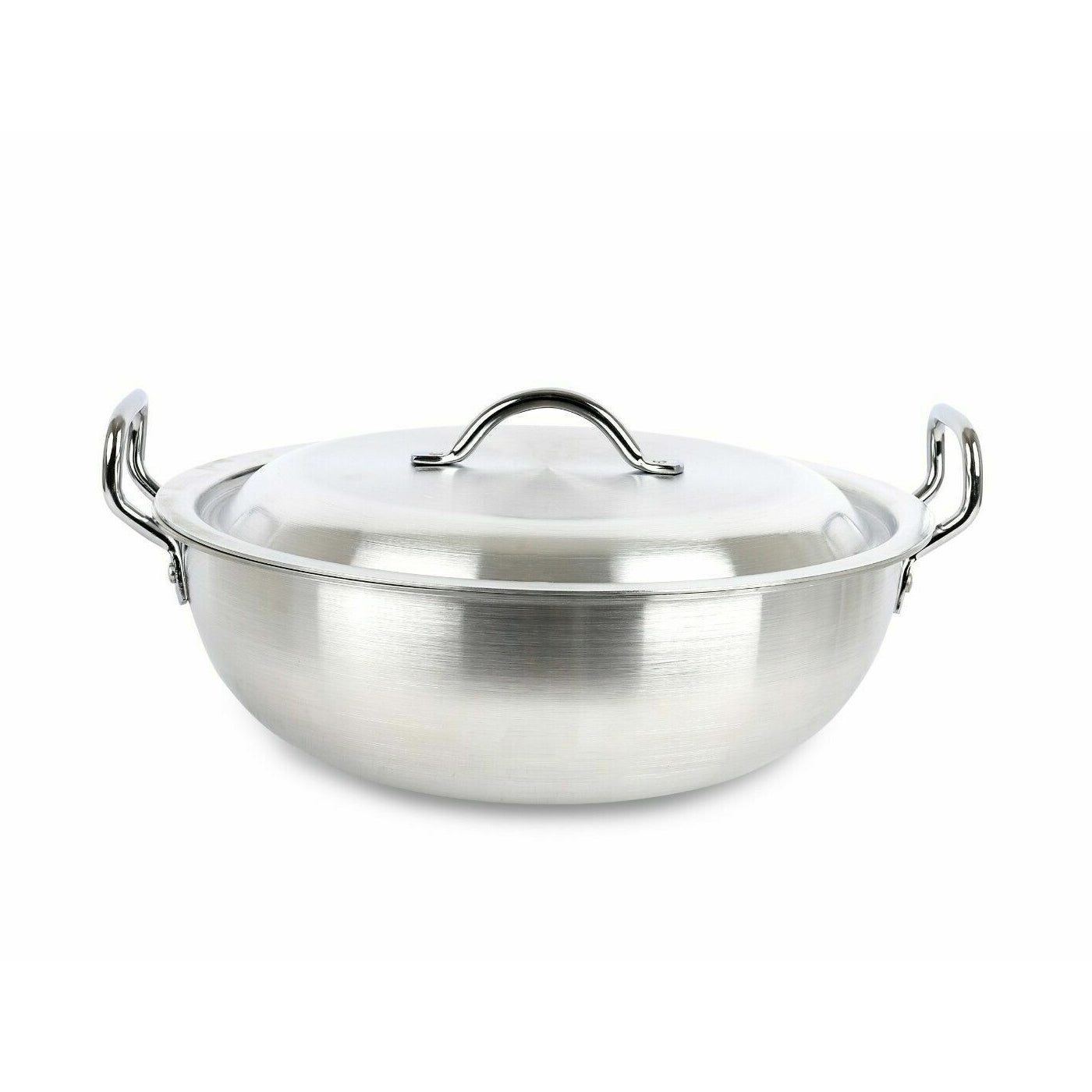 Sonex Aluminium Round Wok/Kadai 5 Pc Set