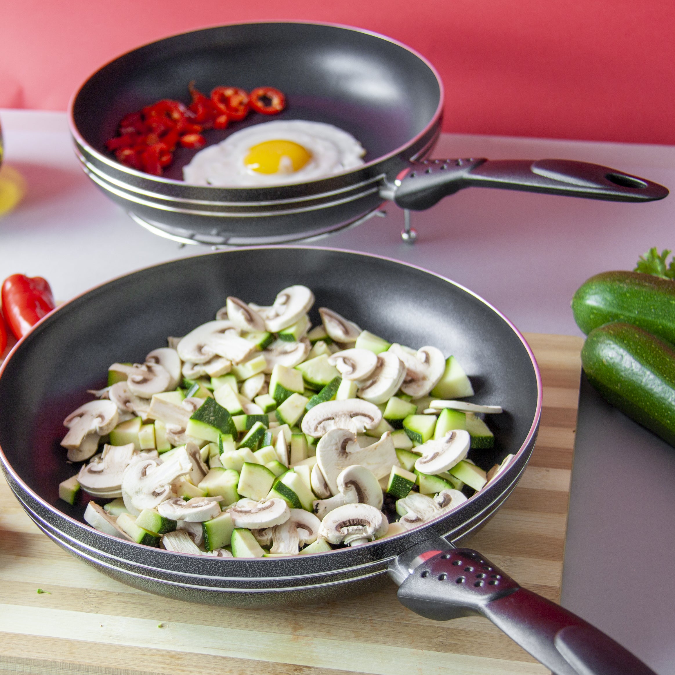 Frying Pan - Induction Base - UNA - 20 cm
