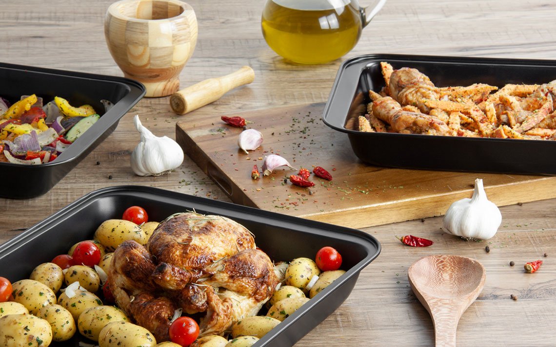 Roasting Tray - 3 Pcs Set