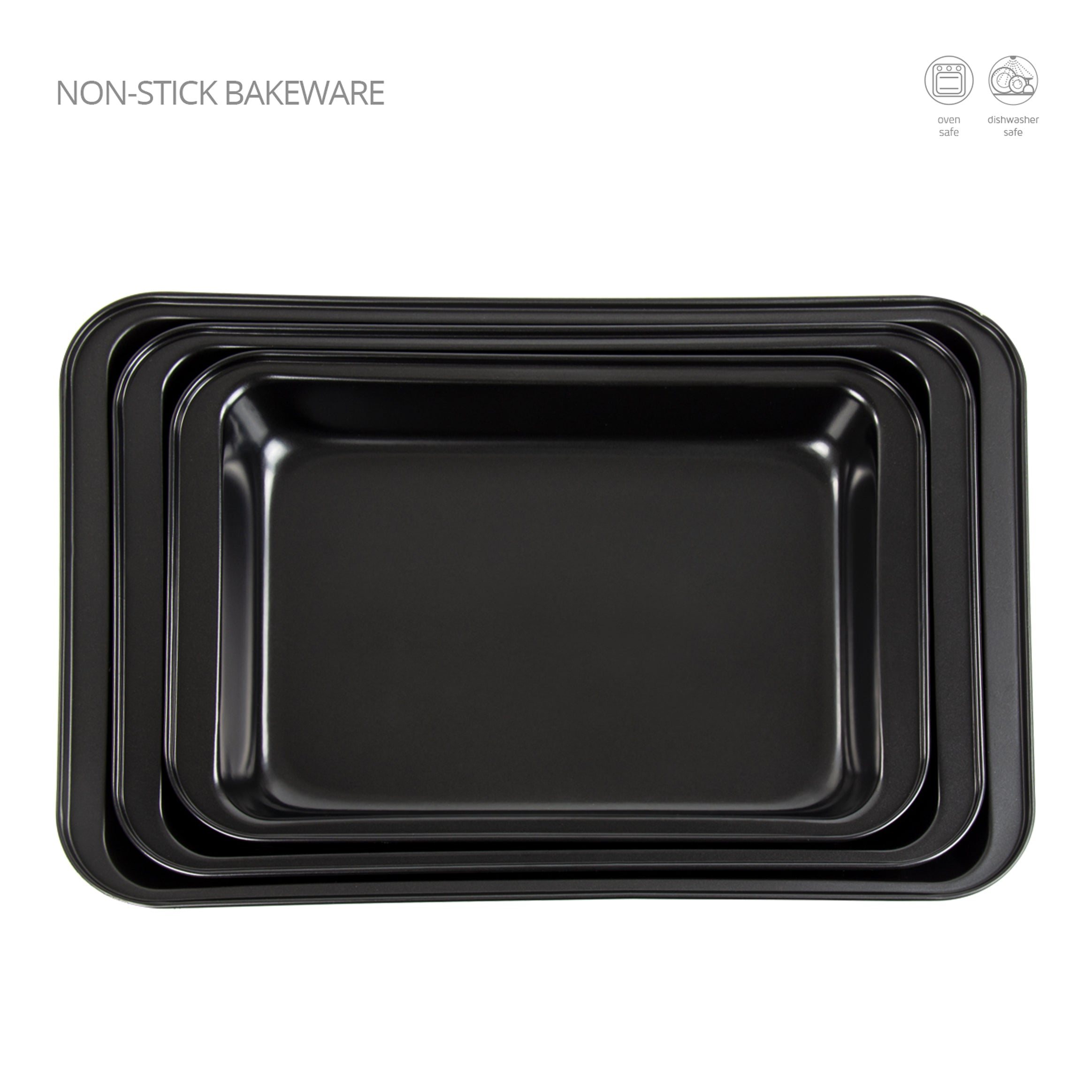 Roasting Tray - 3 Pcs Set