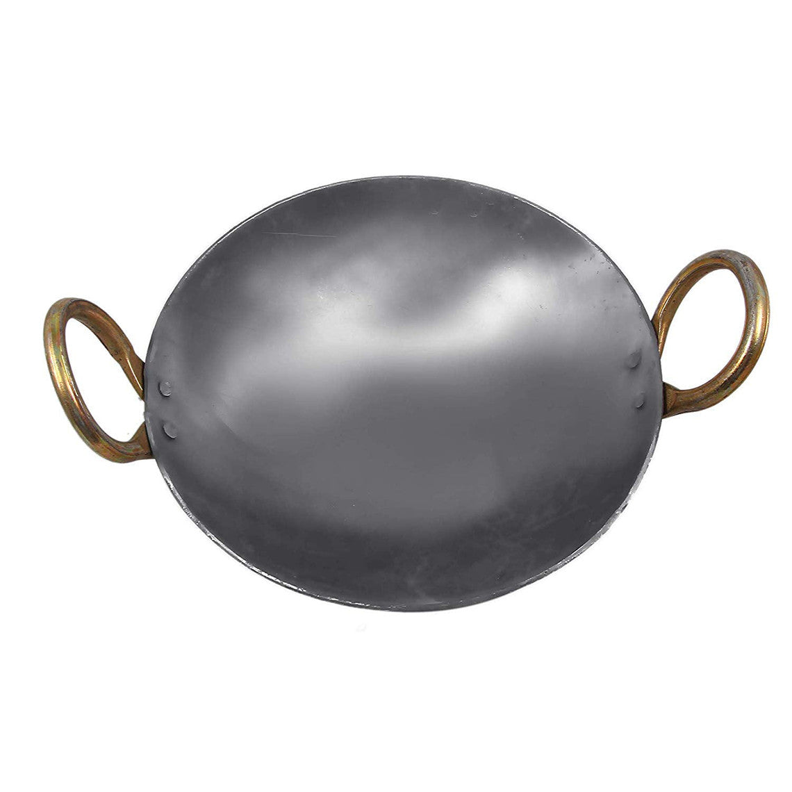 Iron Wok / Kadai - 25 cm / 10 inch