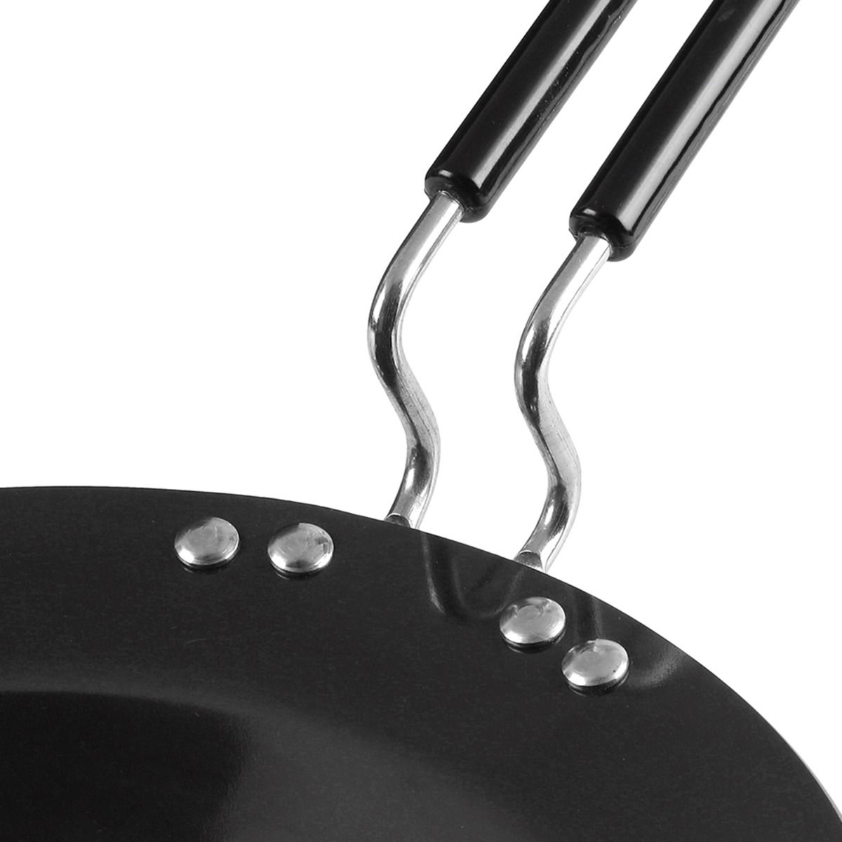 Vinod Hard Anodised Tawa - Black - 30cm