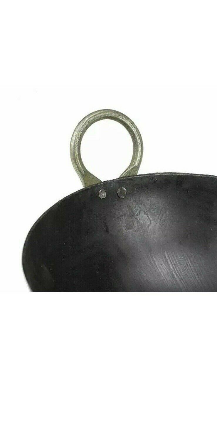 hIron Wok / Kadai - 36 cm / 14 inc